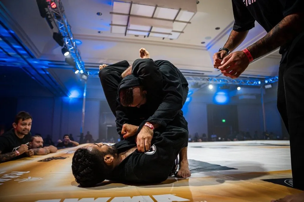 BJJ Athletes competing