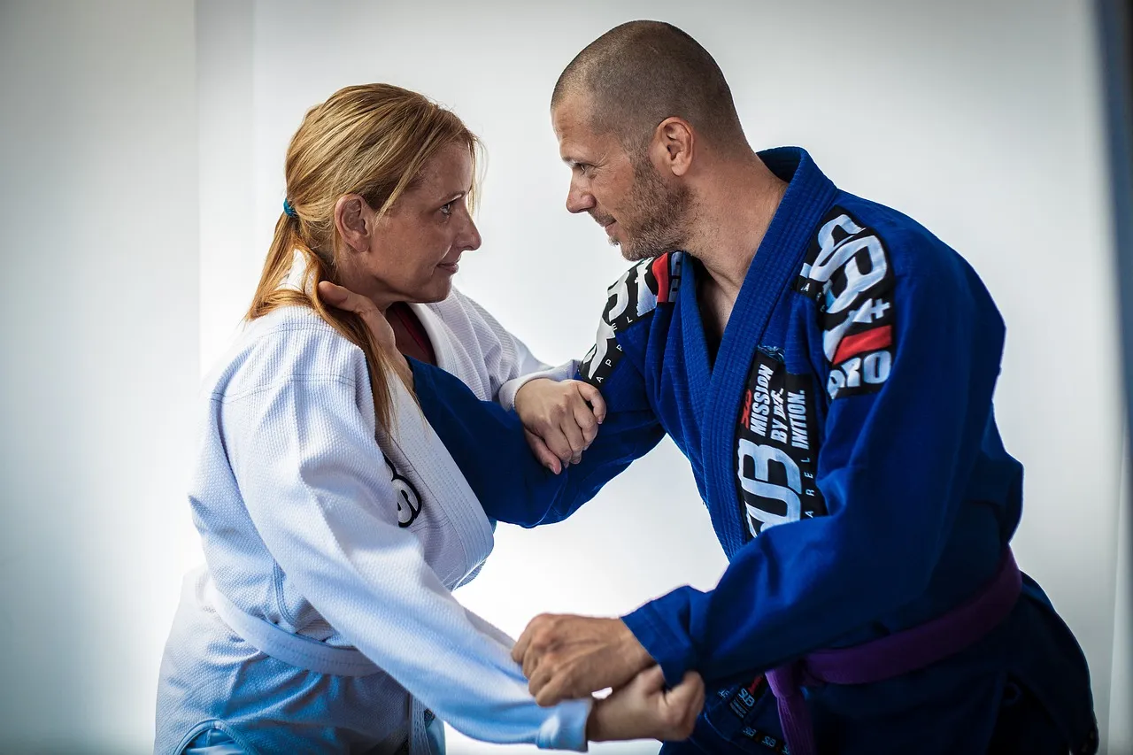 Two BJJ Athletes